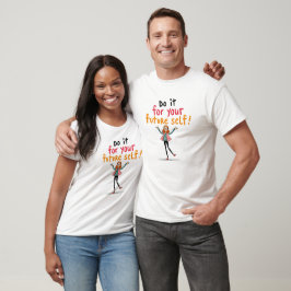 Motivierendes Grafik-Shirt T-Shirt