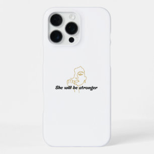 Motivierendes Handyhülle für Frauen iPhone 16 Pro Max Hülle