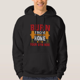 Motivierendes Heim-Gym-Workout Hoodie