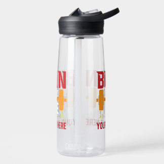 Motivierendes Heimtraining Trinkflasche