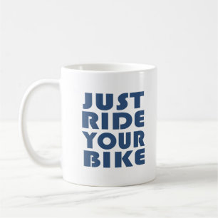 Motivierendes Mountainbike-Zitat - Lustiges Radfah Kaffeetasse
