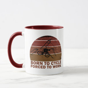 Motivierendes Mountainbike-Zitat - Lustiges Radfah Tasse