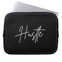 Motivierendes Schwarz-Weiß-Laptop-Case