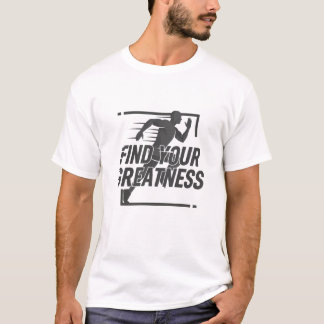 Motivierendes Sportzitat Fitness Läufer T-Shirt