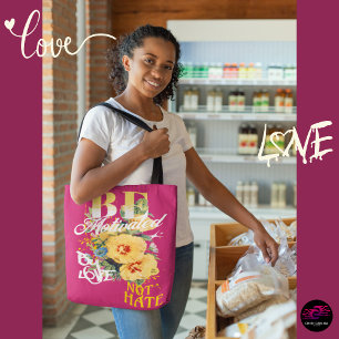 Motiviert sein durch Liebe nicht Hass