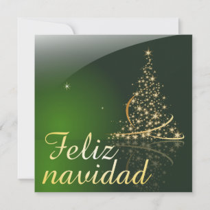 Motivo navideño verde con arbol de navidad V2,0