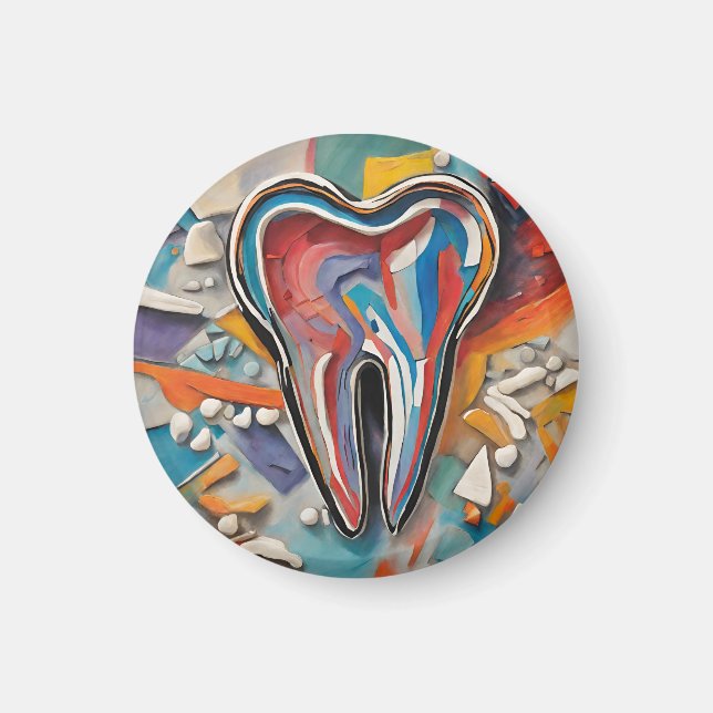 Motley Dental Art Magnet (Vorne)