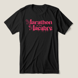 MOTM24 Logo Unisex Shirt - Rosa auf Schwarz