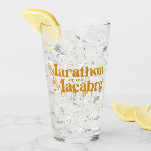 MOTM24 Pint-Glas - Orange Glas (Vorderseite Ice)