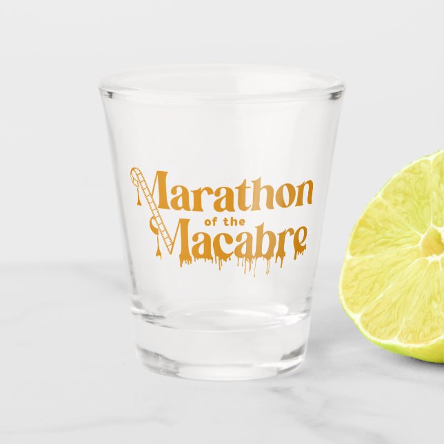 MOTM24 Shot Glass - Orange Schnapsglas (Vorderseite)