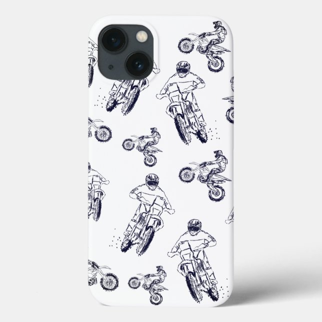 Moto Cross Case-Mate iPhone Hülle (Rückseite)