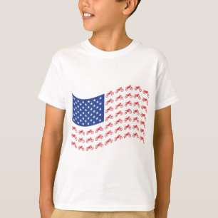mOTO-cROSS-fLAG-WELLE T-Shirt