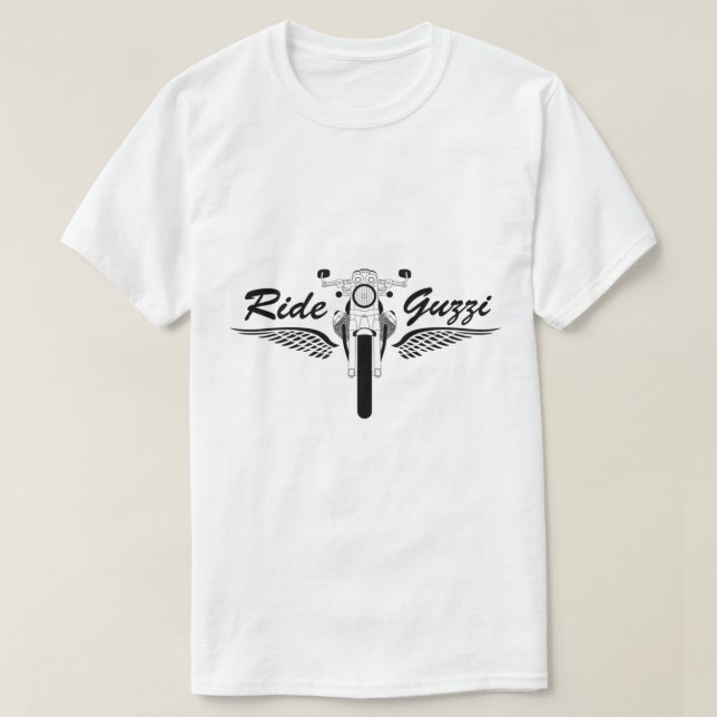 Moto Guzzi V7 Café Racer Front T-Shirt (Design vorne)