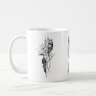 Moto Is Life Kaffeetasse   Geschenk für Motorradli