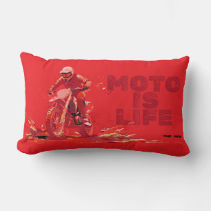 Moto Is Life Kissen