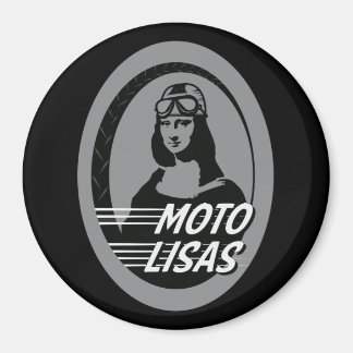 Moto Lisas Round Magnet (verschiedene Größen verfü