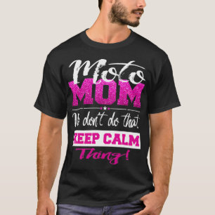 Moto Mama Dirt Bike Funny Motocross Mütter T-Shirt