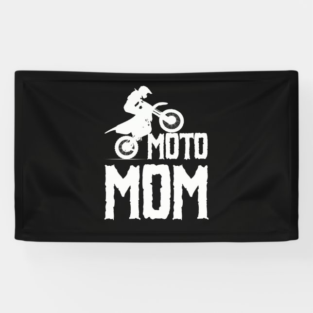 Moto Mama Motorcross Banner (Horizontal)