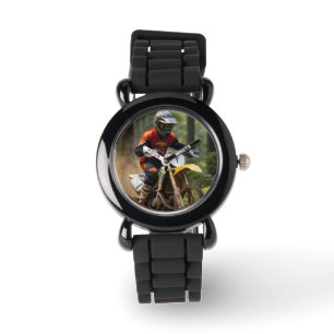 Moto-Mischen - Motocross-Renner Armbanduhr