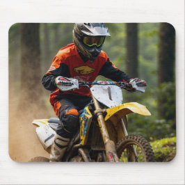 Moto-Mischen - Motocross-Renner Mousepad