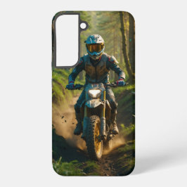 Moto-Mischen - Motocross-Renner Samsung Galaxy Hülle