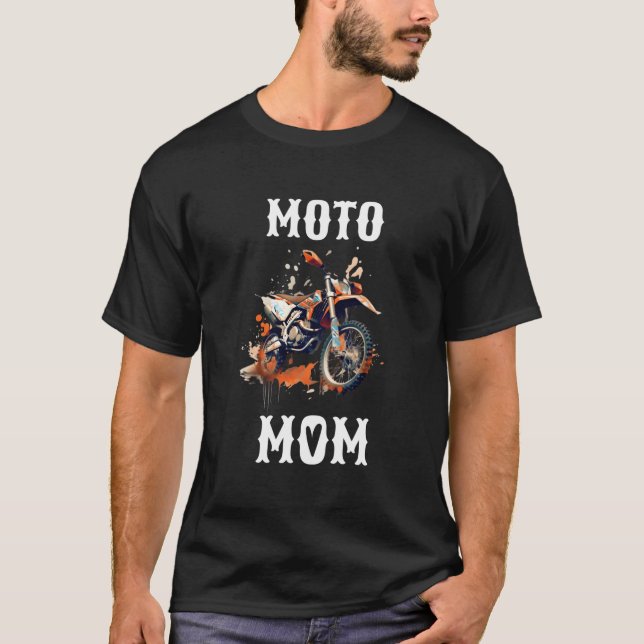 Moto Mom T-Shirt (Vorderseite)