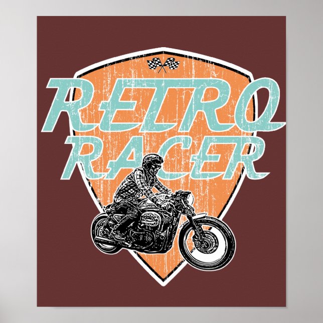 Moto-Renner Poster (Vorne)