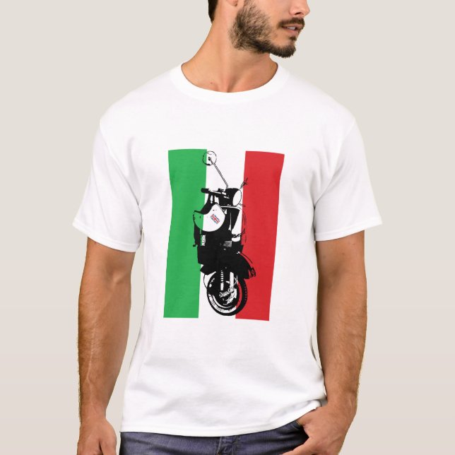 Moto | Retro Roller T-Shirt (Vorderseite)