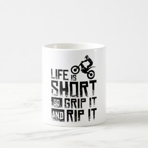 Moto Trial Bike Kaffeetasse