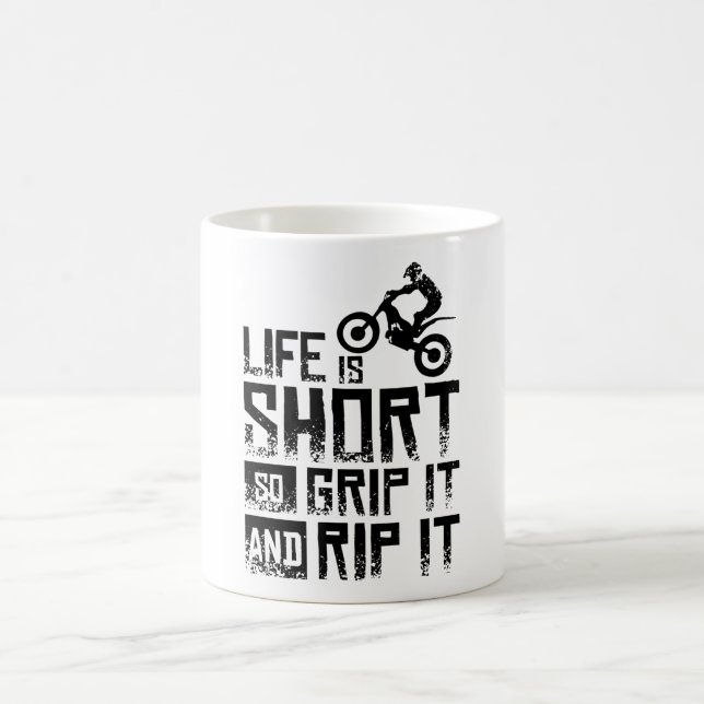 Moto Trial Bike Kaffeetasse (Mittel)