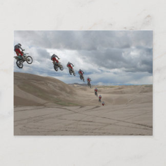 Moto Vielfältigkeit Postkarte