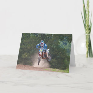 Moto X Gruß-Karte4 Motocross Karte