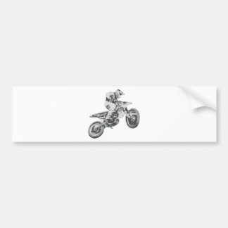 Motocross Autoaufkleber