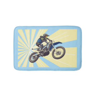 Motocross Badematte
