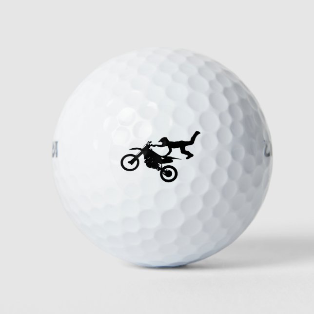 Motocross Bike Golfball (Vorderseite)