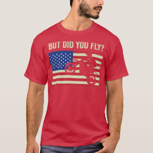 Motocross Biker Dirt Bike Motorrad Fliegen Sie T-Shirt