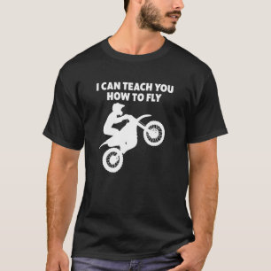 Motocross Biker Dirt Bike Motorrad Unterricht T-Shirt
