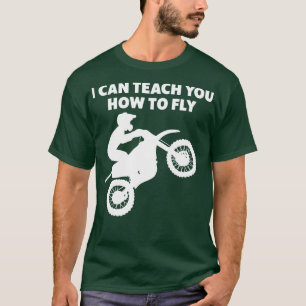 Motocross Biker Dirt Bike Motorrad Unterricht T-Shirt