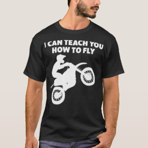 Motocross Biker Dirt Bike Motorrad Unterricht T-Shirt
