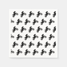 Motocross Birthday Party Serviette