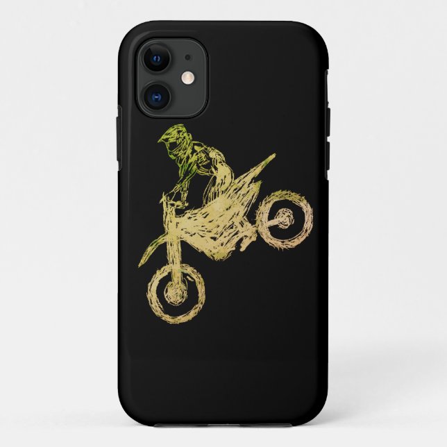 Motocross Case-Mate iPhone Hülle (Rückseite)