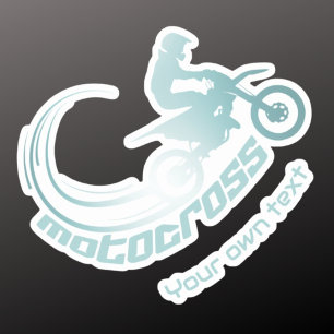 Motocross-Crossbike Aufkleber