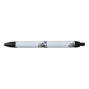 Motocross, der hoch fliegt kugelschreiber