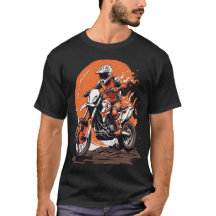 Motocross-Design, Schmutz-Bike-T - Shirt