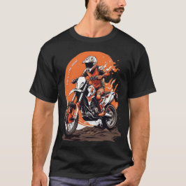 Motocross-Design, Schmutz-Bike-T - Shirt