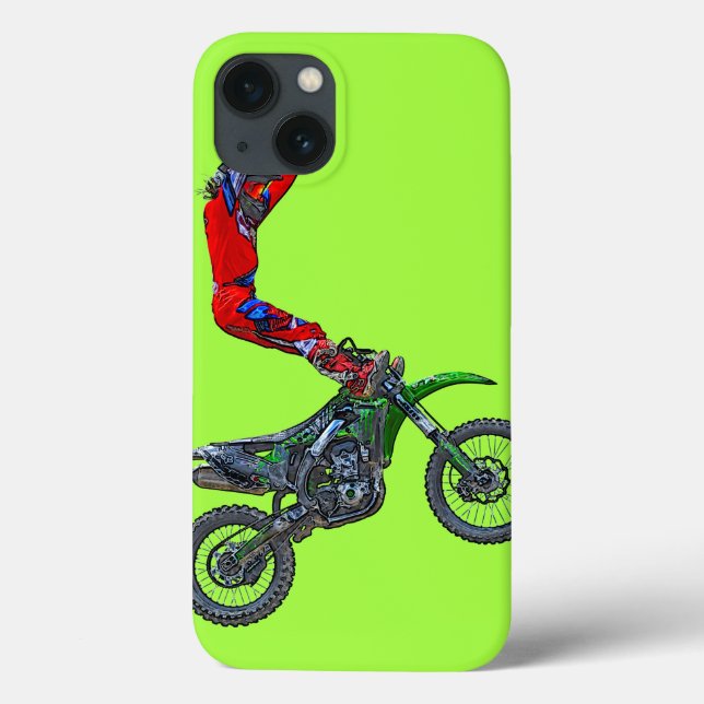 Motocross Dirt-Bike Aeronenstraße Display Case-Mate iPhone Hülle (Rückseite)