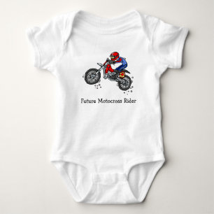 Motocross Dirt Bike Baby Bodysuit für Babys Strampler