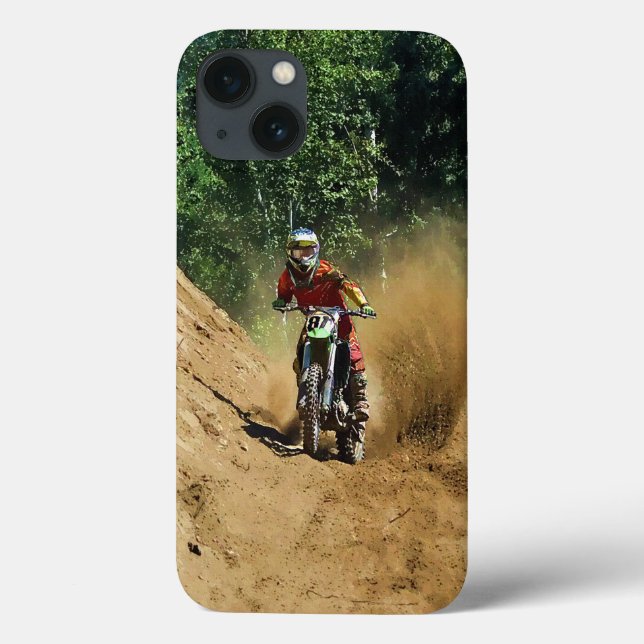 Motocross Dirt-Bike Champion Race Case-Mate iPhone Hülle (Rückseite)