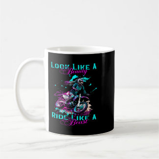 Motocross Dirt Bike Girl 2 sieht aus wie eine schö Kaffeetasse