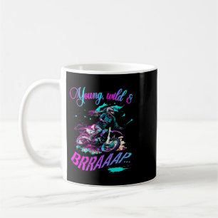 Motocross Dirt Bike Girl 2Young Wild 2Brraap 2Mud Kaffeetasse